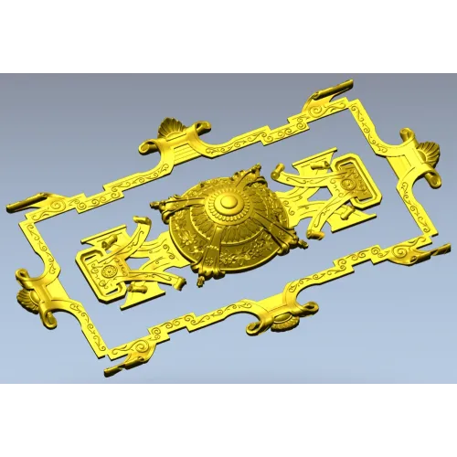 Купольный картуш - 3D модель STL для ЧПУ