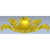 Royal Medallion Cartouche - STL 3D Model for CNC Relief
