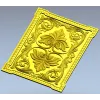 Regal Palmette Panel - STL 3D model for CNC decorative panel