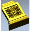 Розетта Флорина - 3D модель STL для ЧПУ