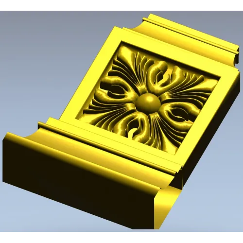 Розетта Флорина - 3D модель STL для ЧПУ