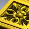 Розетта Флорина - 3D модель STL для ЧПУ