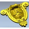 Картуш "Аурелиан" - stl 3D модель для ЧПУ резьбы по дереву