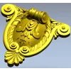 Картуш "Аурелиан" - stl 3D модель для ЧПУ резьбы по дереву