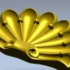 Веерная раковина - 3D модель STL для ЧПУ
