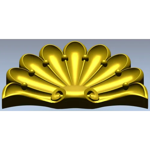 Веерная раковина - 3D модель STL для ЧПУ