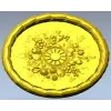 Harvest Rosette - detailed STL 3D model for CNC rosette panel