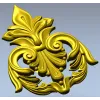 Акантовый картуш "Лоретта" - 3D модель STL для ЧПУ