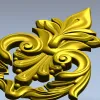 Акантовый картуш "Лоретта" - 3D модель STL для ЧПУ