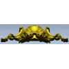 Seashell Rocaille Crest - STL 3D model for CNC