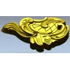 Rococo cartouche STL 3D model for CNC milling