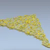 Arabesque Corner Crest STL for CNC
