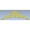 Arabesque Corner Crest STL for CNC