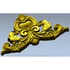 Декоративный картуш для фрезера - Королевский картуш (STL)