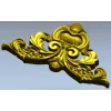 Декоративный картуш для фрезера - Королевский картуш (STL)