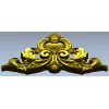 Декоративный картуш для фрезера - Королевский картуш (STL)