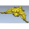 Rococo Corner Cartouche STL for CNC