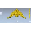 Rococo Corner Cartouche STL for CNC