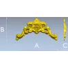 Барочный картуш "Розалия" - 3D модель STL для ЧПУ