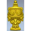 Regal Draped Urn Decorative STL for CNC