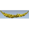 Crescent Floral Applique STL