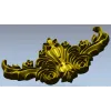 Картуш "Флорентина" - декоративная 3D модель STL для ЧПУ