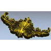 Картуш "Флорентина" - декоративная 3D модель STL для ЧПУ