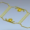Триптих-вензель - 3D модель STL для ЧПУ