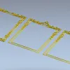 Рокайльная декоративная рамка - 3D модель в формате STL для ЧПУ