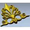 Декоративный акантовый вензель - 3D модель STL для ЧПУ