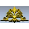 Декоративный акантовый вензель - 3D модель STL для ЧПУ