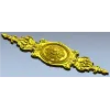 Картуш с розеткой в классическом стиле - stl модель для ЧПУ