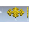 Барочный акантовый картуш в формате STL для ЧПУ