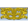 Рокайльная накладка "Вензель Акантус" - STL для ЧПУ