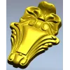Вертикальный картуш рельефный - STL модель для ЧПУ