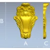 Вертикальный картуш рельефный - STL модель для ЧПУ