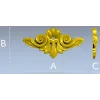 Декоративный картуш в классическом стиле - 3D модель STL для ЧПУ
