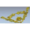 Резной картуш в стиле рококо - 3D модель STL для ЧПУ