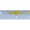 Baroque Cartouche Ornament STL 3D Model for CNC