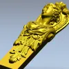 Декоративная накладка с женским бюстом - STL модель для ЧПУ
