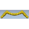 Laurel Ribbon Corner STL 3D model for CNC