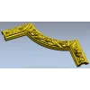 Regal Acanthus Corner - STL 3D model for CNC