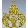 Картуш Рокайль - 3D модель STL для ЧПУ