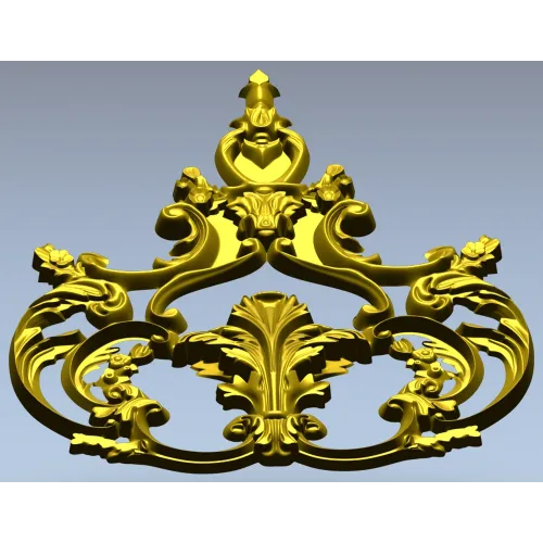 Картуш Рокайль - 3D модель STL для ЧПУ