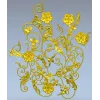 Rococo Floral Scrollwork Panel STL 3D Model