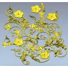 Rococo Floral Scrollwork Panel STL 3D Model