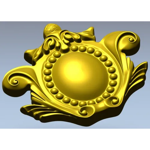 Baroque Medallion Cartouche