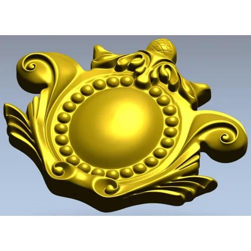 Baroque Medallion Cartouche