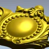 Baroque Medallion Cartouche