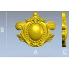 Baroque Medallion Cartouche